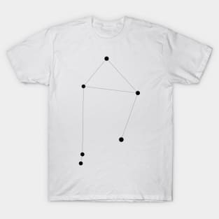 Libra - Minimalist Zodiac Art T-Shirt